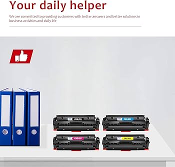 Canon Cartridge 055 インクカートリッジセット Amazon.com: 055 Toner Cartridge Set (4-Pack, Black, Cyan, Magenta